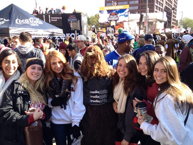 ESPN College GameDay at Independence Hall